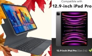 Read more about the article Product Review:ZAGG Pro Keys Detachable Case & Wireless Keyboard with Trackpad for Apple iPad Pro 12.9 Multi Device Bluetooth Pairing, Backlit Laptop-Style Keys, Apple Pencil Holder, 6.6ft Drop Protection (Charcoal)