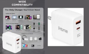 Read more about the article Power Up Your Devices with the iHome 65W GaN Charger On Amazon in 2024