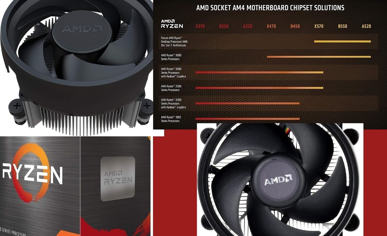 You are currently viewing The AMD Ryzen 5 5600X 6-core, 12-Thread Unlocked Desktop Processor with Wraith Stealth Cooler On Amazon in 2024