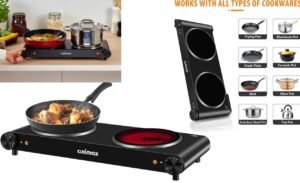 Read more about the article Elevate Your Culinary Experience with the CUSIMAX Double Burner Electric Ceramic Hot Plate in 2024