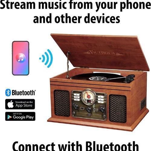 Victrola Nostalgic Bluetooth Record Player