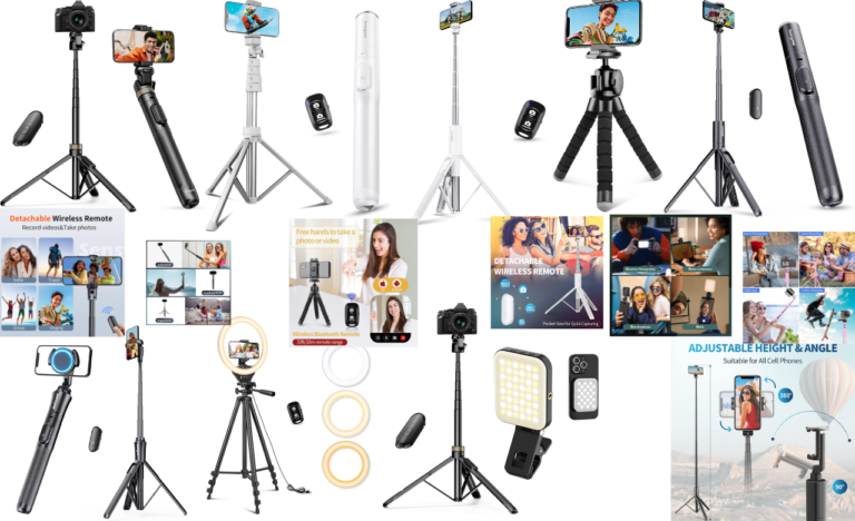 The Best-Selling Sensyne Phone Tripods and Selfie Sticks: Elevate Your Captures with Innovative Accessories On Amazon in 2024