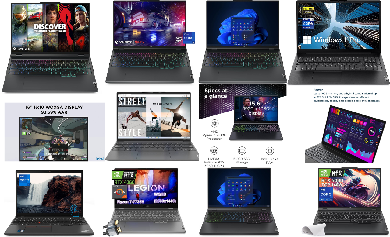 You are currently viewing The Best-Selling Unveiling Power and Performance: Lenovo’s Business  and Gaming Laptops on Amazon in 2024
